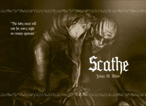 Scathe hardback full-wrap cover